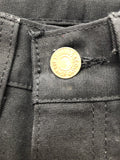 womens  W28  vintage  Urban Village Vintage  urban village  tags  straight leg  straight cut  slacks  pockets  pocket detail  NOS  logo  levis strauss  levis  levi strauss  levi  L34  front pockets  deadstock  Cotton  chinos  black  10