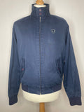 scooter  vintage  Urban Village Vintage  urban village  tartan  Size Medium  retro  MOD  mens  medium  M  logo  Jacket  Harrington Jacket  harrington  Fred Perry  fred  check  casuals  blue  80s casuals