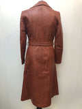 womens  vintage  Urban Village Vintage  mens  Leather Jacket  brown  70s