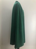 womens  vintage  Urban Village Vintage  mod  M  hook fastening  Green  cape  60s  1960s