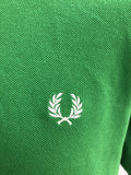 xl  white stripes  vintage  Stripes  polo top  polo  MOD  Mens Shirts  mens  Green  Fred Perry