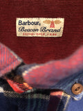 Mens Barbour Beacon Brand Red and Blue Check Shirt - Size L - Urban Village Vintage