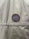 zip front  zip  vintage  Urban Village Vintage  urban village  summer  stitch detail  retro  Pretty Green  mens  M  long sleeve  khaki  Jacket  hooded  festival  casual
