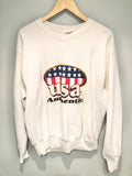 Vintage 90's Lee USA Authentic Sweater in White - Size Large - Urban Village Vintage