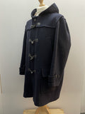 vintage  urban village  toggle  navy  large  hooded  football  duffle coat  duffle  coat  check  casuals  blue  aquascutum  70s  1970s