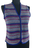 zero waste  womens  waistcoat  vintage  vest  Urban Village Vintage  urban village  UK  thrifted  thrift  tank  sustainable  style  stripey  Stripes  striped  stripe detailing  stripe  store  St Michael  slow fashion  sleeveless  shop  second hand  save the planet  reuse  recycled  recycle  recycable  preloved  online  light knitwear  ladies  knitwear  knitted  knit  fashion  ethical  Eco friendly  Eco  concious fashion  clothing  clothes  button up  button front  button  Blue  Birmingham