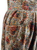 zero waste  womens  waist belt  vintage  velvet  Urban Village Vintage  UK  two piece  twin set  top  tie waist belt  thrifted  thrift  sustainable  style  store  slow fashion  Skirts  skirt  shop  second hand  save the planet  reuse  retro  recycled  recycle  recycable  preloved  online  ladies  Jacket  high waisted  floral  fashion  ethical  Eco friendly  Eco  concious fashion  collar  clothing  clothes  brown print  blazer jacket  Birmingham  big collar  70s  70  6  1970s