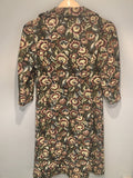 Vintage Floral Tapestry Long Length Coat - Size 10 - Urban Village Vintage