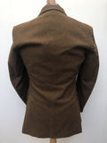 wool  Urban Village Vintage  S  Jacket  fitted  double breasted  countrywear  brown  blazer jacket  Blazer  60s  1960s