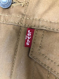 red tab  mod  mens  M  Levis  levi strauss  jean  Jacket  Denim jacket  denim  check lining  brown