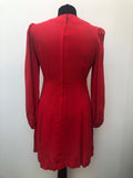 Shelana of London 1970s Long Sleeved Mini Dress by - Size 10
