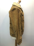 western wear  western  vintage  Urban Village Vintage  urban village  Suede Jacket  Suede  sprung  pockets  mens  M  long sleeves  long sleeve  Jacket  collared  collar  chest pockets  button  60s  1960s