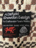 womens  welsh wool  welsh  waistcoat  vintage  two piece  tunic  tapestry  set  MOD  M  green  Gilet  Daffyd Snowdon Design  cape  brown  60s  1960s
