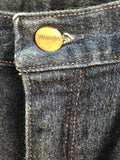 wrangler  w26  vintage  Urban Village Vintage  urban village  stitch detailing  retro  pink stitch  pink embroidery  MOD  Light Blue  L32  jeans  jean  indigo  flares  denim  Blue  8  70s  70  34  26  1970s