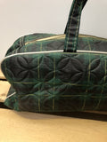 womens bag  womens  vintage  Urban Village Vintage  tartan  tan  Shoulder bag  shoulder  quilted  plaid  One Size  hand bag  green  check  canvas  bag  accessories  60s  60  1960s  1960