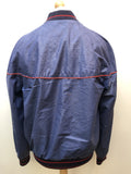 vintage  Urban Village Vintage  MOD  mens  logo  lightweight jacket  Lightweight  L  Jacket  Fred Perry  blue  80s  1980s