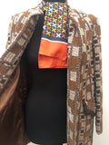 womens jacket  womens coat  womens  vintage  Urban Village Vintage  MOD  brown  60s  1960s  16