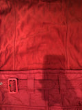 One Off Handmade Barbour Bag Made From Original Barbour International Jacket Red - Urban Village Vintage