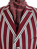zero waste  XL  vintage  UK  thrifted  thrift  Tailored  tailor made  sustainable  style  stripey  Stripes  striped  stripe detailing  stripe  store  slow fashion  shop  second hand  save the planet  reuse  red  recycled  recycle  recycable  preloved  online  Mens jacket  mens  ladies  Jacket  fashion  ethical  Eco friendly  Eco  Crown and Jester  concious fashion  clothing  clothes  burgundy  boating jacket  Blazer  Birmingham  60s style  60s  1960s