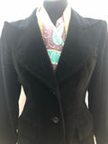 1970s Velvet Blazer by Feminella - Size UK 10