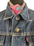 zero waste  womens jacket  womens  vintage  Urban Village Vintage  UK  thrifted  thrift  sustainable  style  store  slow fashion  shop  second hand  save the planet  reuse  red tab  recycled  recycle  recycable  preloved  online  levis strauss  levis  levi strauss  ladies  jean  fashion  ethical  engineered jeans  Eco friendly  Eco  Denim jacket  denim  concious fashion  clothing  clothes  blue  Birmingham  10
