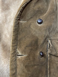 wooden buttons  Winter Coat  winter  vintage  Urban Village Vintage  urban village  Sherpa  shearling  mens  long sleeve  driving coat  corduroy  collar  car coat  button down  brown  aviator jacket  aviator coat  aviator  70s  1970s