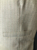 wide leg  vintage  Urban Village Vintage  urban village  trousers  three piece suit  three piece  suit  stitch detailing  stitch detail  S-M  S  retro  pockets  mens  M  long sleeve  League of Gentleman  Jacket  flares  blazer jacket  70s  1970s
