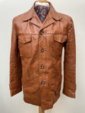 1970s Leather Jacket by Windsor Leatherwear - Size M