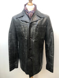 1970s Leather Jacket by Oakwood - Size M