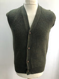 1960s Knitted Waistcoat by Lion - Size L