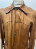 vintage  Urban Village Vintage  urban village  Suede Jacket  Suede  stitch detailing  stitch detail  reversible  press stud fastening  press stud  pockets  pocket detail  mens  Leather Jacket  Leather  Jacket  dagger collar  collared  collar  big collar  belted jacket  belted  70s  1970s