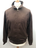 Vintage Harrington Jacket by Warrior Clothing in Brown - Size L