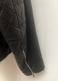 XL  vintage  Motorcycle  mens  Leather Jacket  Leather detailing  Leather  Jacket  fringing  Black Leather  Black  Biker Jacket  Biker Urban Village Vintage