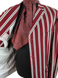 zero waste  XL  vintage  UK  thrifted  thrift  Tailored  tailor made  sustainable  style  stripey  Stripes  striped  stripe detailing  stripe  store  slow fashion  shop  second hand  save the planet  reuse  red  recycled  recycle  recycable  preloved  online  Mens jacket  mens  ladies  Jacket  fashion  ethical  Eco friendly  Eco  Crown and Jester  concious fashion  clothing  clothes  burgundy  boating jacket  Blazer  Birmingham  60s style  60s  1960s