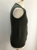 waistcoat  vintage  Urban Village Vintage  urban village  sleeveless  MOD  mens  L  knitwear  knitted  knit  Jacket  green  60s  1960s
