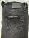 Ben Sherman Straight Cut Jeans in Charcoal Black - Size W34