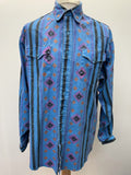 Vintage Wrangler Aztec Shirt - Size XXL