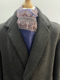 wool  peaky blinders  xl  wool coat  Winter Coat  winter  vintage  Urban Village Vintage  urban village  smart  skinhead  single breasted  mens coat  mens  long sleeve  long coat  herringbone  grey  crombie  coat  button front  button  1960s  1950s  1920s