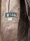 zip front  zip  womens  vintage  Urban Village Vintage  urban village  Suede Jacket  Suede  sheepskin collar  Sheepskin  pockets  long sleeve  Jacket  hippy  hippie  Deybridge Wells  dark brown  coat  brown  70s  1970s  10
