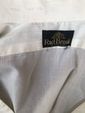 xl  vintage  Urban Village Vintage  urban village  tuxedo shirt  Shirt  ruffles  ruffle front  ruffle  rael brook  Mens Shirts  mens  long sleeves  Long sleeved top  long sleeve  cufflinks  cream  button  70s  1970s