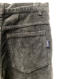 womens  W26  vintage  Urban Village Vintage  urban village  trousers  straight cut  retro  pockets  L32  jeans  jean  high waisted  flares  denim  Cotton  corduroy  corded  black  8  70s  70  1970s