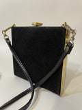 womens bag  womens  vintage  velvet  Urban Village Vintage  urban village  studio 54  straps  strap detail  Shoulder bag  shoulder  removable strap  purse  party  gold  evening bag  evening  disco  compartments  clutch bag  clutch  clasp purse  christmas  box  black  bag