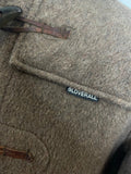 vintage  urban village  toggle  small  hooded  gloverall  football  duffle coat  duffle  coat  check  casuals  brown  70s  1970s