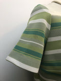 womens  vintage  Urban Village Vintage  Stripes  retro  MOD  mini dress  mini  green  dress  70s