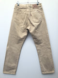 Original Levi Strauss 501 Jeans Red Tab in Beige - Size W30 L28