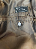 vintage  Urban Village Vintage  Suede  pockets  Mens jacket  mens coat  M  knitted  jacket  decorative buttons  cardigan  cardi  button down  brown  70