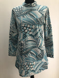1960s Psychedelic Print Dress by St Michael - Size UK 12