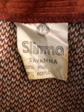wool blend  vintage  Urban Village Vintage  urban village  Slimma  pockets  orange  mens  long sleeve  jacket  button  brown  blazer jacket  Blazer  70s  1970s  12