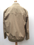 zip front  vintage  Urban Village Vintage  Mens jacket  Mens Bomber jacket  mens  large collar  L  Hepworths  bomber jacket  bomber  Beige  70s  70  1970s
