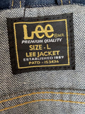 vintage  mens  Lee  l  Jacket  Denim jacket  denim  blue urban village clothing